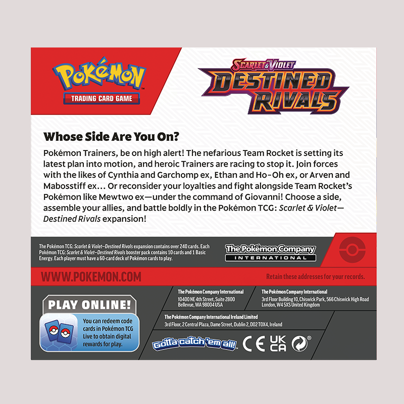 Pokémon - Destined Rivals Booster Box