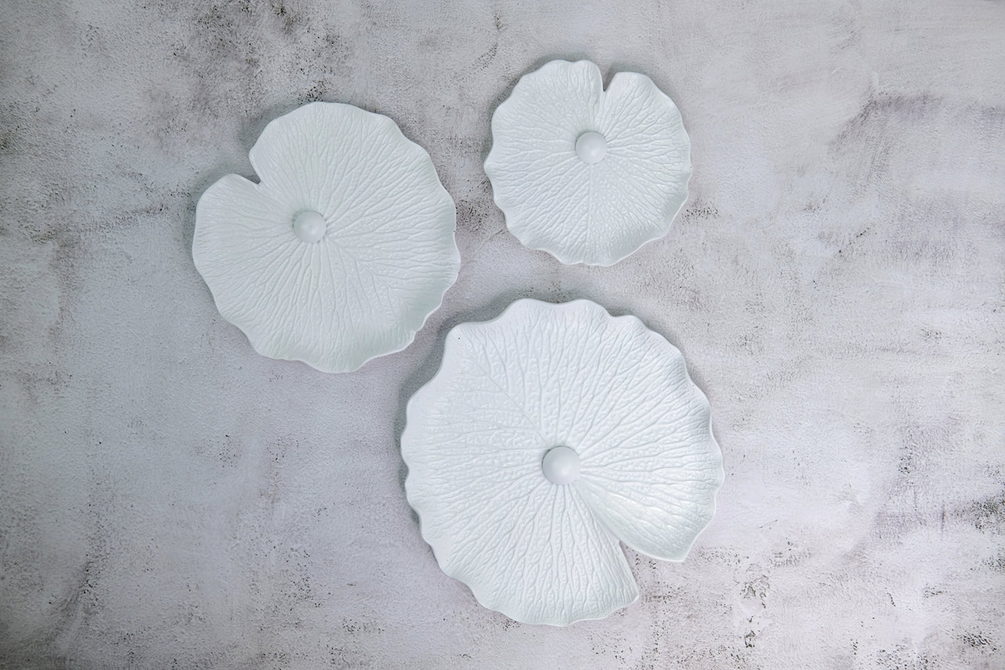 Water Lily Wall Decor in White ( + more colors)