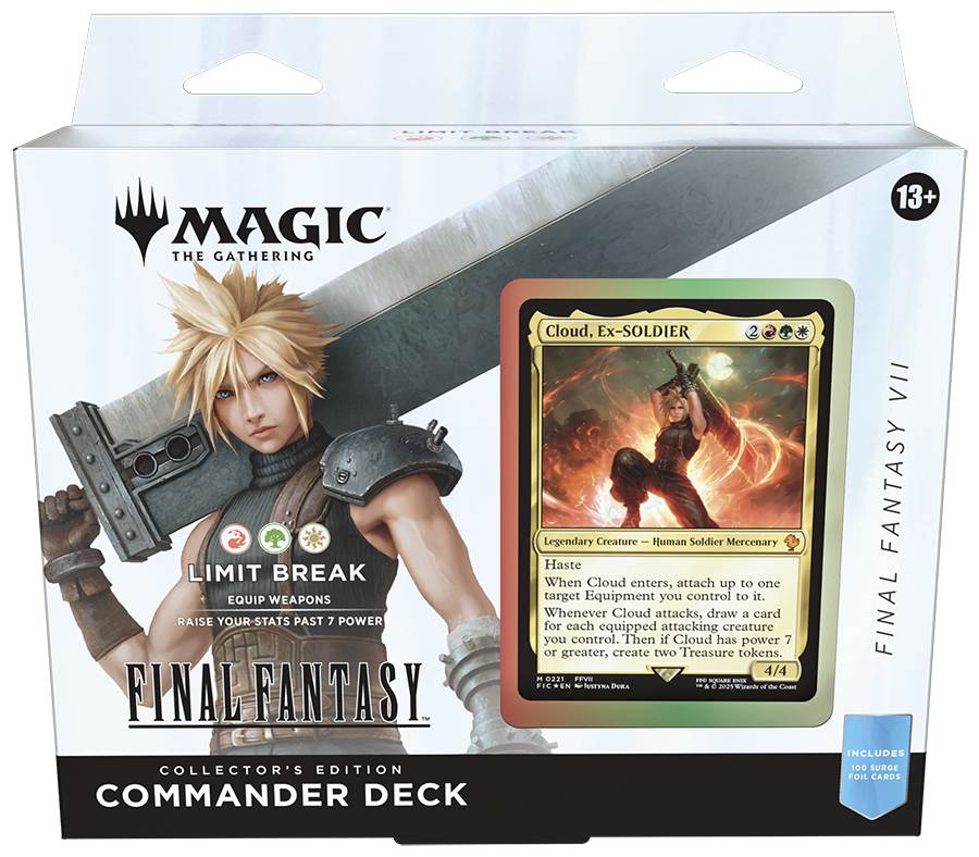 Magic: The Gathering - Universes Beyond - Final Fantasy - Collector Commander Deck - Cloud, Ex-Soldier