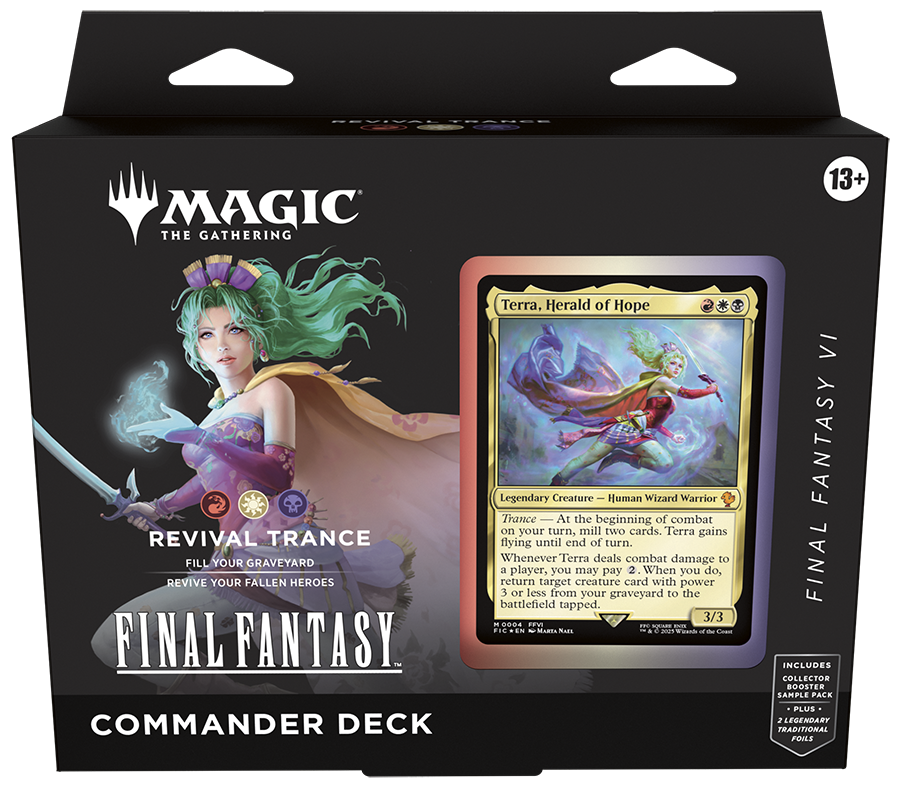 Magic: The Gathering - Universes Beyond - Final Fantasy - Commander Deck - Revival Trance