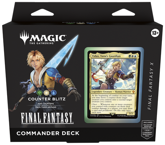 Magic: The Gathering - Universes Beyond - Final Fantasy - Commander Deck - Counter Blitz