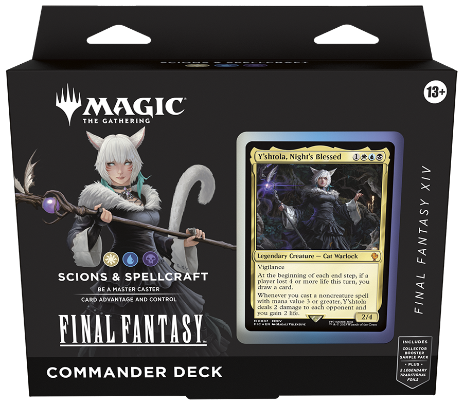 Magic: The Gathering - Universes Beyond - Final Fantasy - Commander Deck - Scions & Spellcraft