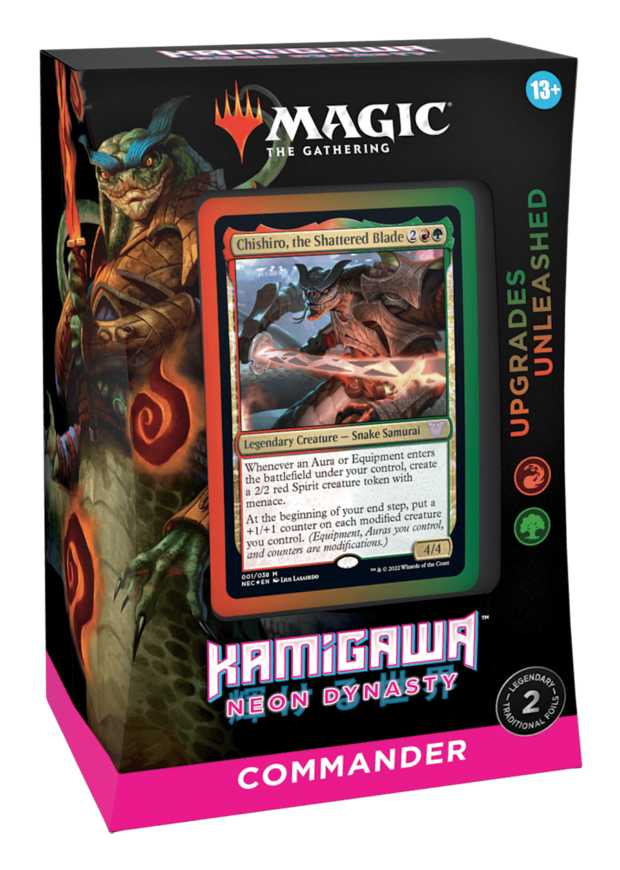 Magic: The Gathering - Kamigawa Neon Dynasty Commander Deck - Upgrades Unleashed
