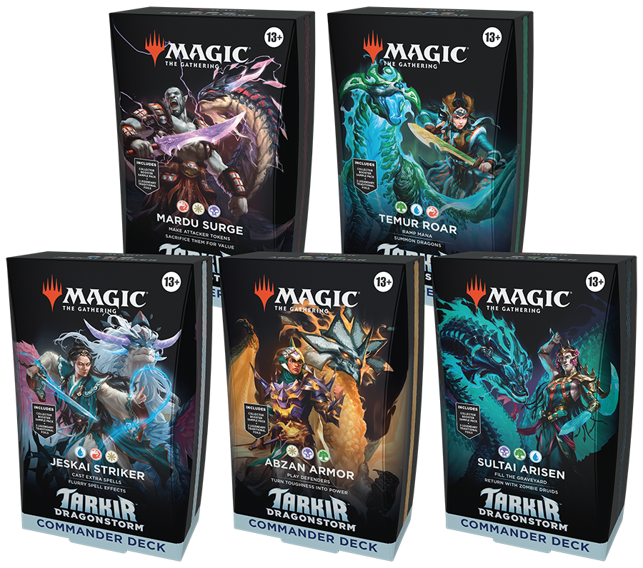 Magic: The Gathering - Tarkir: Dragonstorm - Commander Deck - Bundle