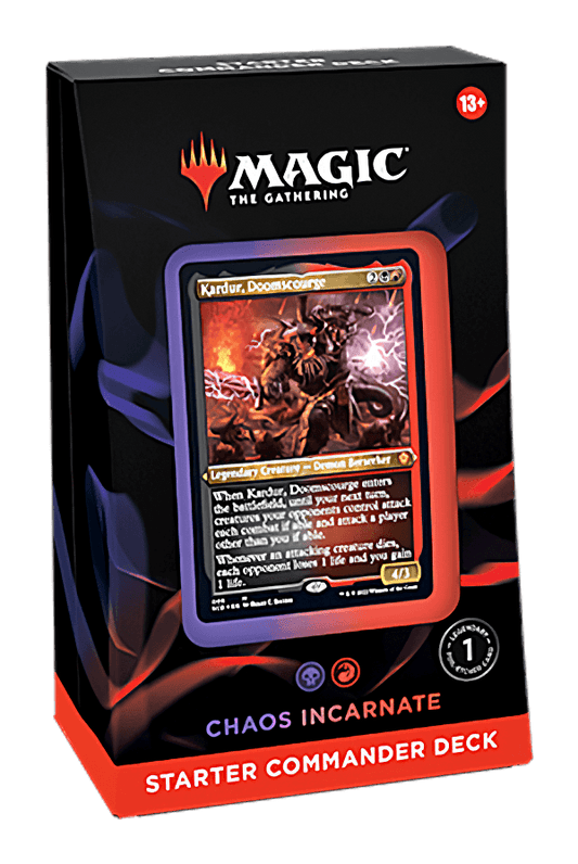 Magic: The Gathering - Evergreen Starter Commander Decks 2022 - Chaos Incarnate