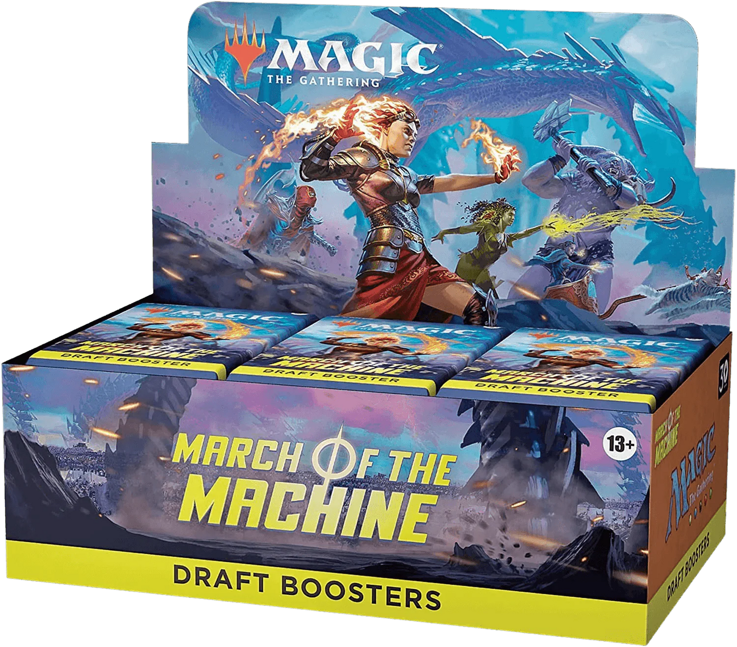 Magic: The Gathering - March Of The Machine Draft Booster Box (36 Packs)