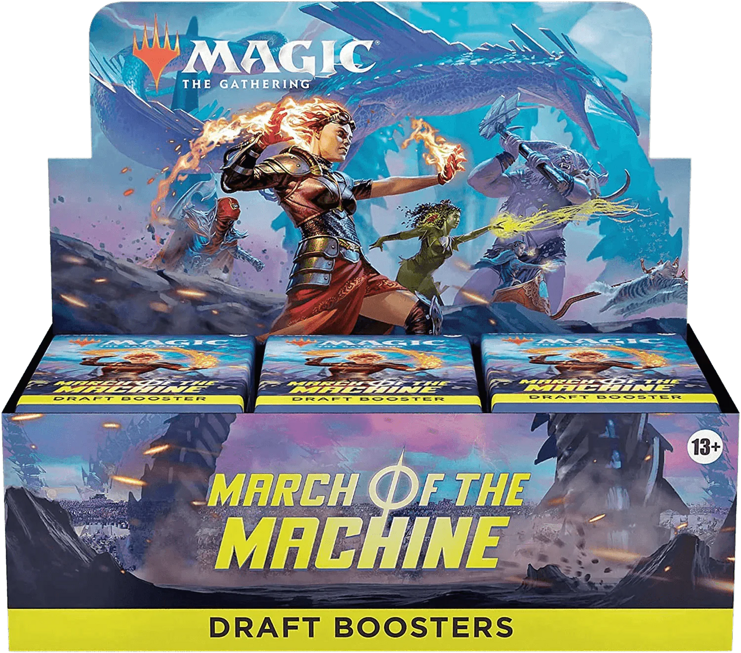 Magic: The Gathering - March Of The Machine Draft Booster Box (36 Packs)