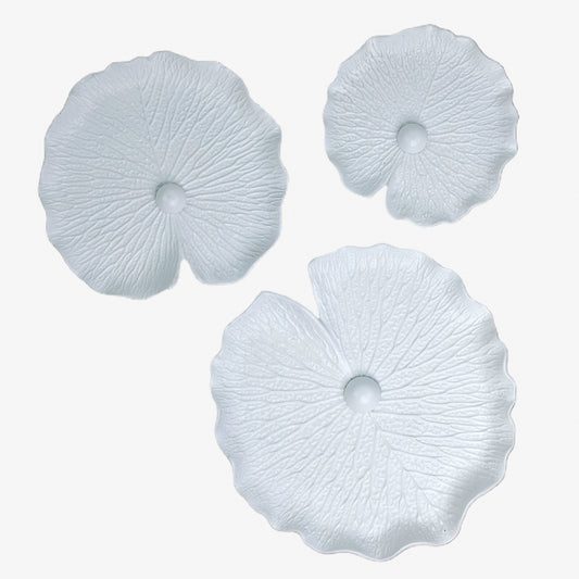 Water Lily Wall Decor in White ( + more colors)